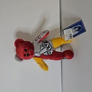 NFL  Superbowl XLVI 2012 Indianapolis  8" Thermaric Bear NWT